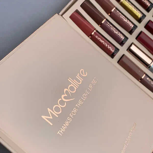 12 pcs Mocallure Lip Gloss
